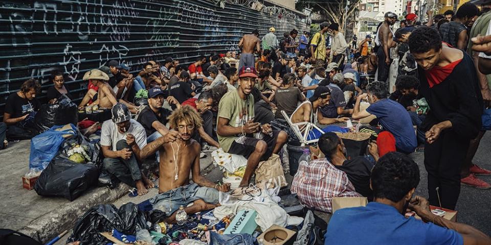 Santa Efigênia, Boca do Lixo, Cracolândia